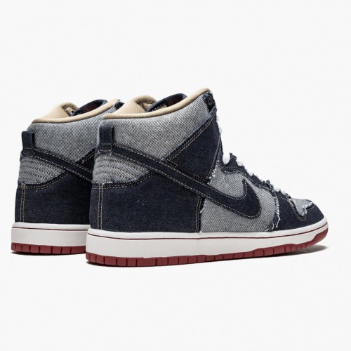 Nike SB Dunk High Reese Forbes Denim CT6680 100 Pánské Běžné boty