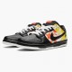 Nike SB Dunk Low Raygun Tie Dye Černá BQ6832 001 Dámské a pánské Běžné boty