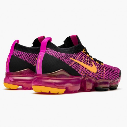 Nike Air VaporMax Flyknit 3 Laser Fuchsia Laser Orange AJ6910 600 Dámské Běžecké boty