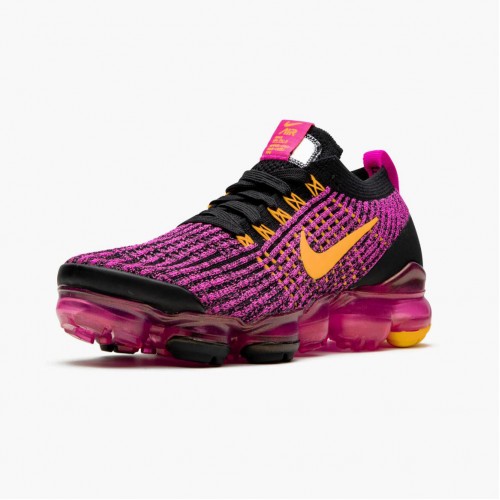 Nike Air VaporMax Flyknit 3 Laser Fuchsia Laser Orange AJ6910 600 Dámské Běžecké boty