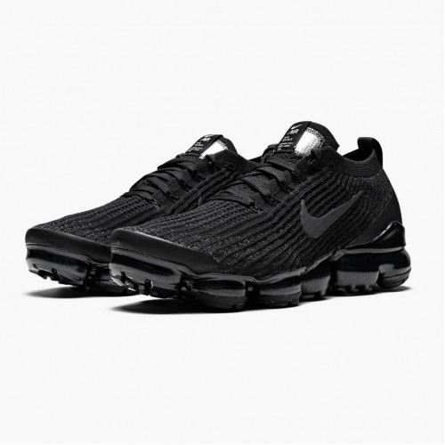 Nike Air VaporMax Flyknit 3 Triple Černá AJ6910 002 Pánské Běžecké boty