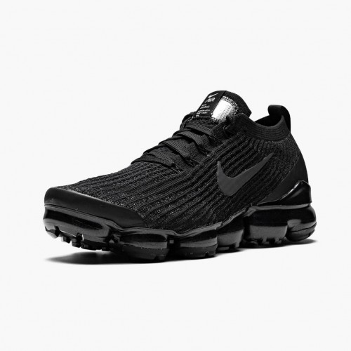 Nike Air VaporMax Flyknit 3 Triple Černá AJ6910 002 Pánské Běžecké boty